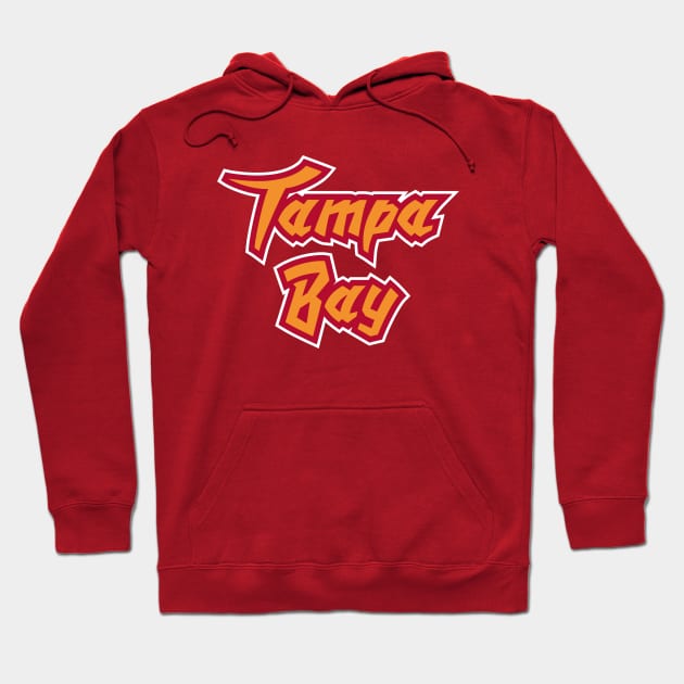 Tampa Bay Basketball - White Hoodie by KFig21